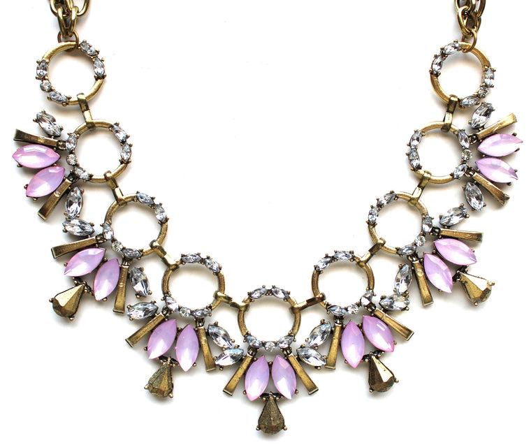 Rosy Lilly Shine Necklace