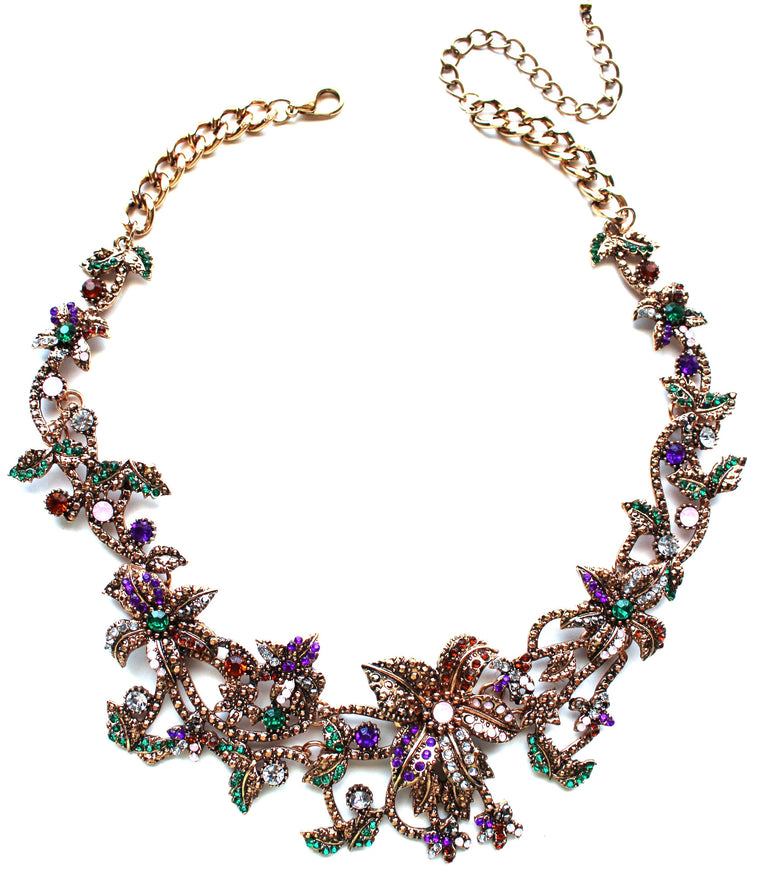 Garden Romance Statement Necklace