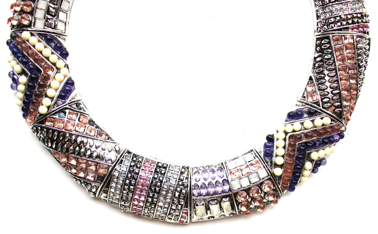 Embellished Goddess Collar Necklace