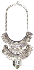 Glam Armor Statement Necklace