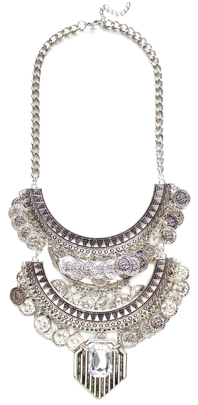 Glam Armor Statement Necklace