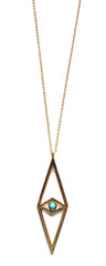 Eye Pendant Long Necklace