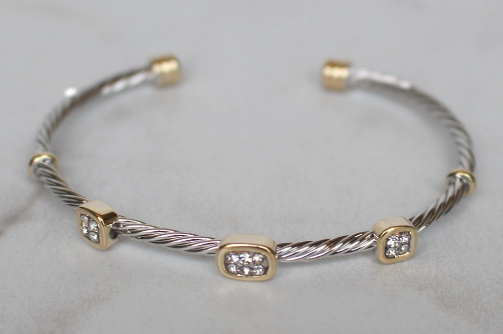 Stack It Up Bracelet Cuff- Delicate