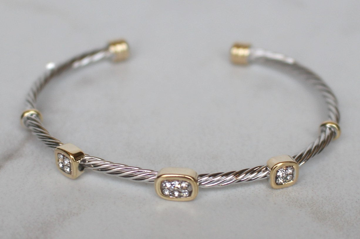 Stack It Up Bracelet Cuff- Delicate