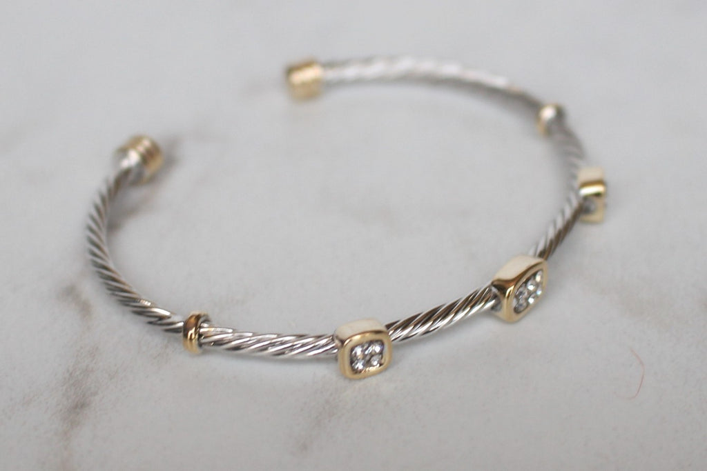 Stack It Up Bracelet Cuff- Delicate