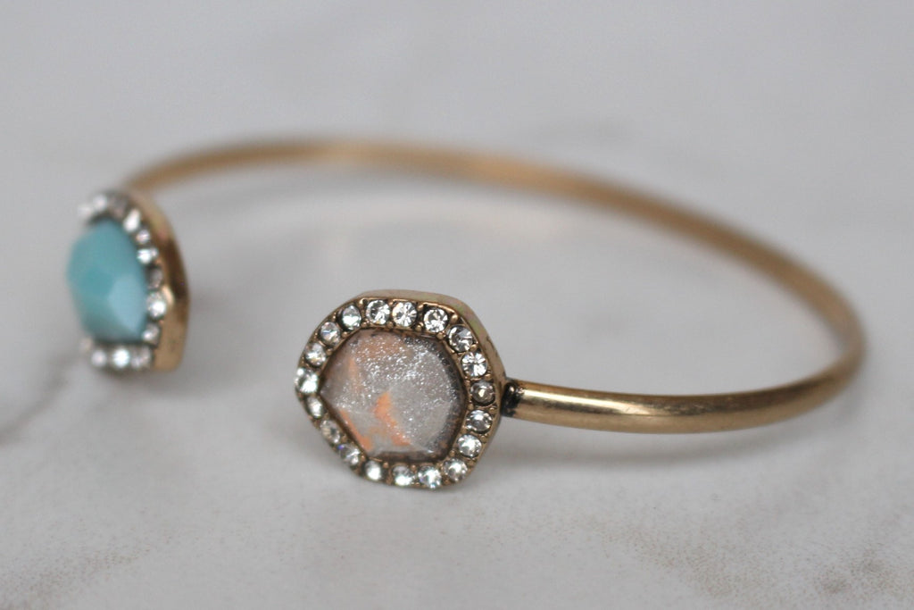 Isla Stone & Crystal Cuff