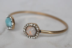 Isla Stone & Crystal Cuff