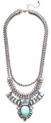 Simple Glamour Stone Necklace