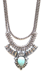 Simple Glamour Stone Necklace