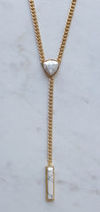 Marble Stone Dainty Necklace