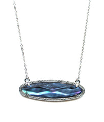 Iridescent Illusions Dainty Necklace
