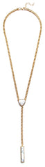 Marble Stone Dainty Necklace
