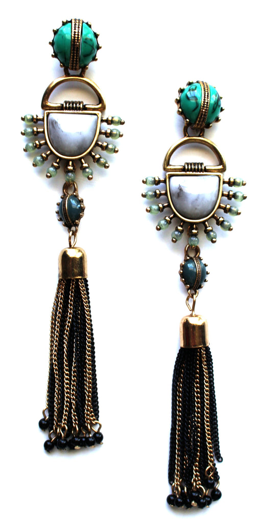 Lady Fringe Frenzy Earrings
