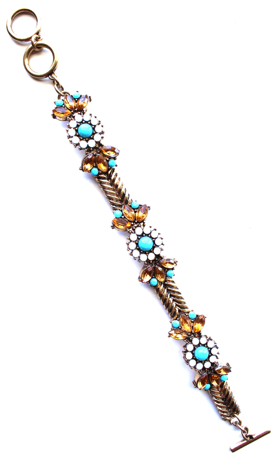 Golden Island Charm Bracelet