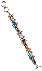 Golden Island Charm Bracelet