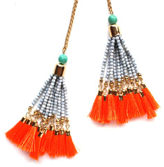 Caribbean Dreams Tassel Necklace
