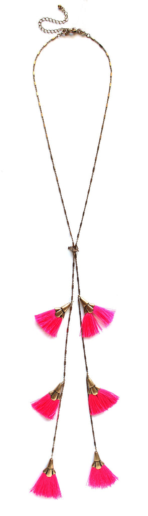 Pinky & The Fringe Layered Necklace