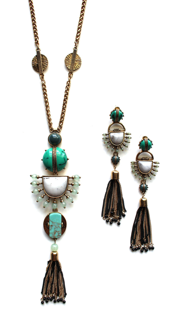 Lady Fringe Frenzy Necklace