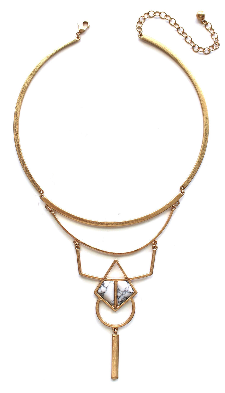 Ellie Stone Bib Necklace