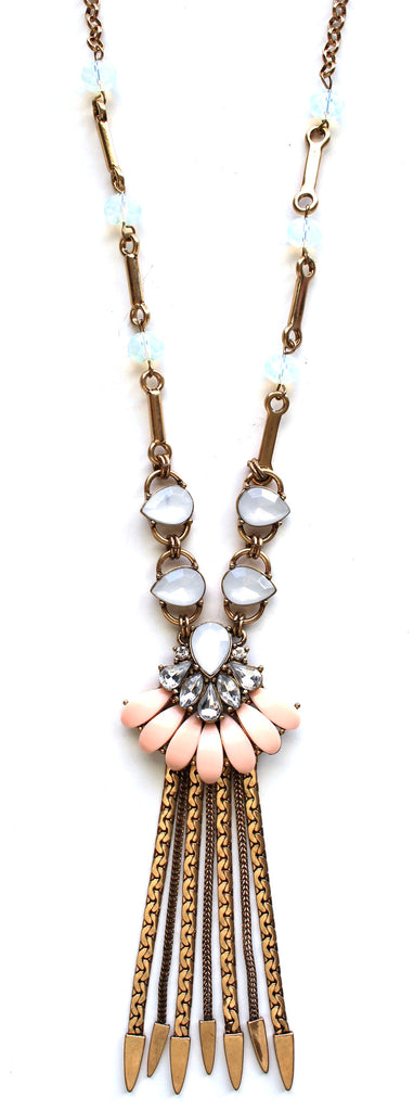 Cherished Golden Garden Fringe Necklace