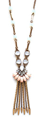 Cherished Golden Garden Fringe Necklace