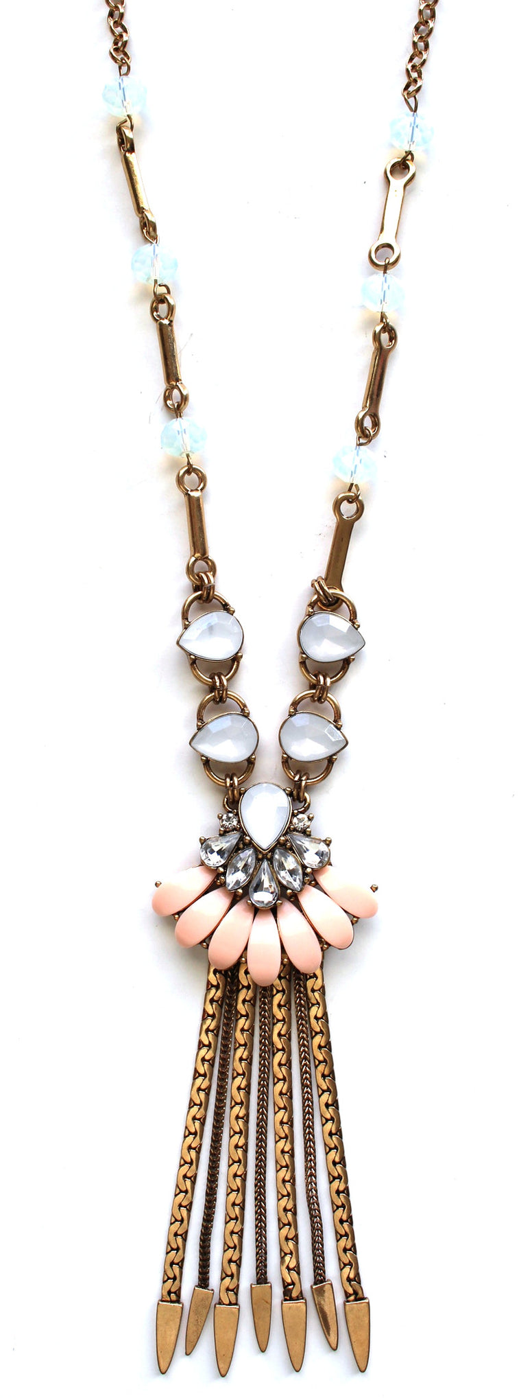 Cherished Golden Garden Fringe Necklace