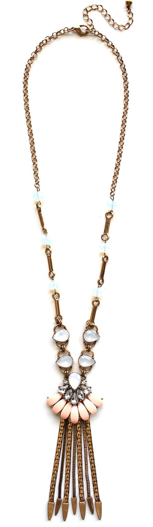 Cherished Golden Garden Fringe Necklace