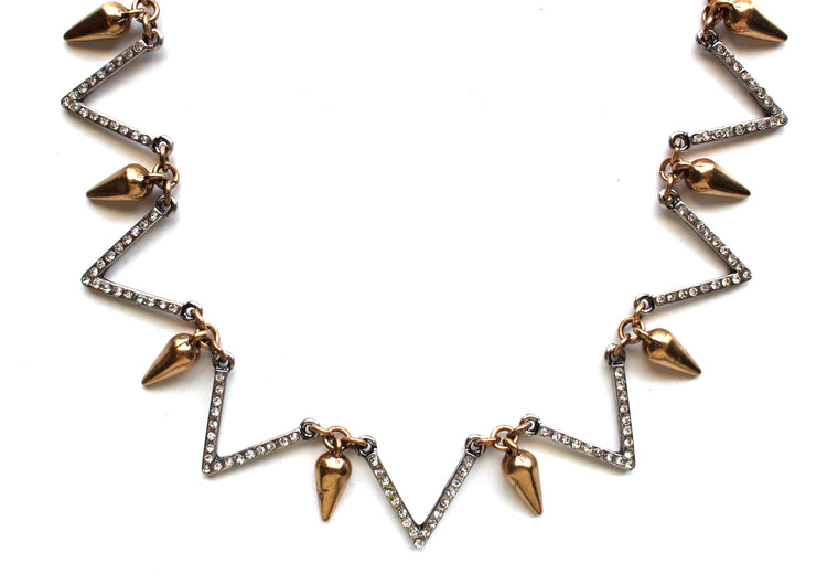 Vivienne Spike Shimmer Necklace