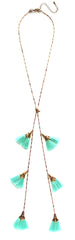 Minty & The Fringe Layered Necklace