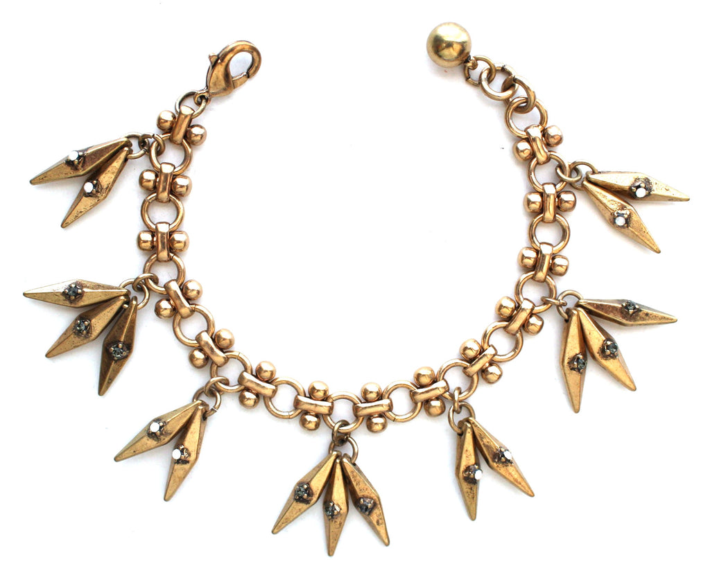Golden Fringe Bracelet