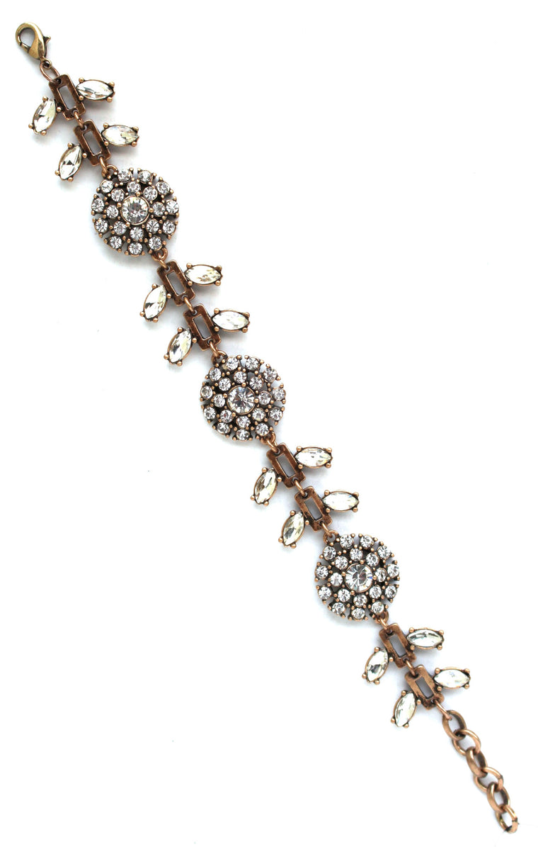 Sweetheart Crystal Garland Bracelet