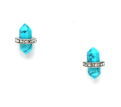 Pacific Turquoise Stud Earrings