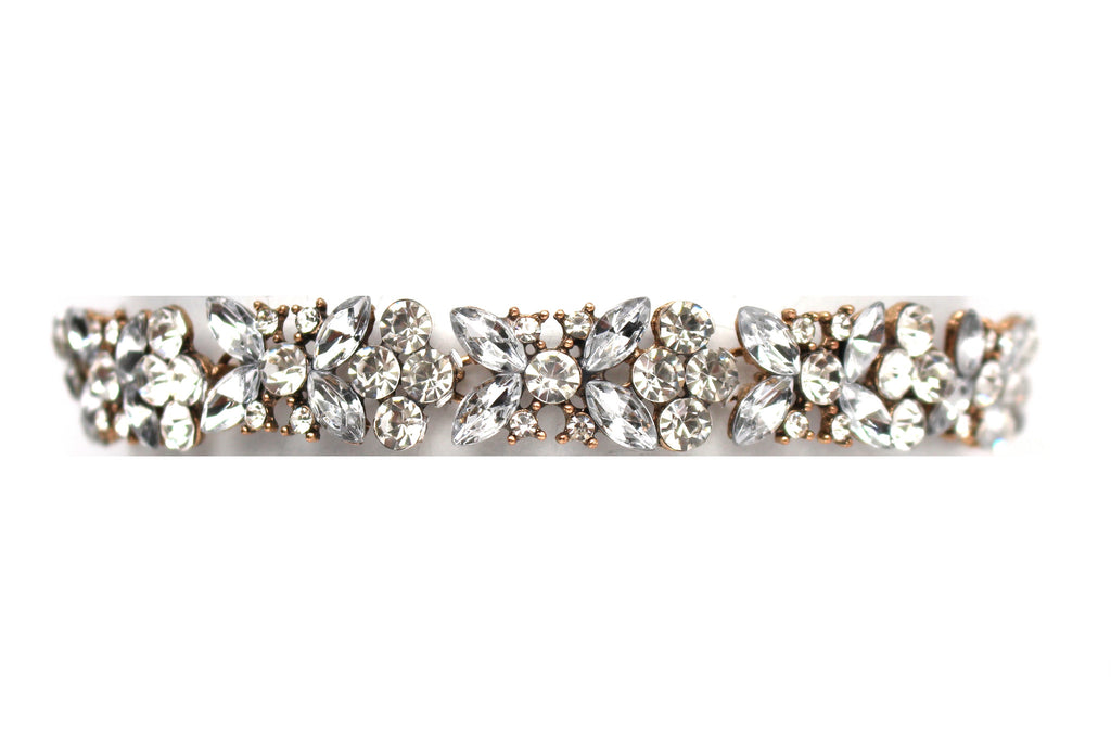 Blooming Crystal Garland Choker Necklace