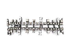 Crystal Brick Choker Necklace