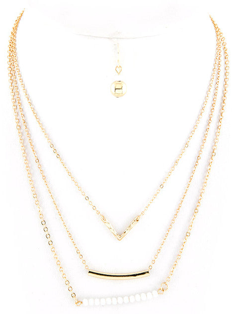 Instant Glam Layered Necklace