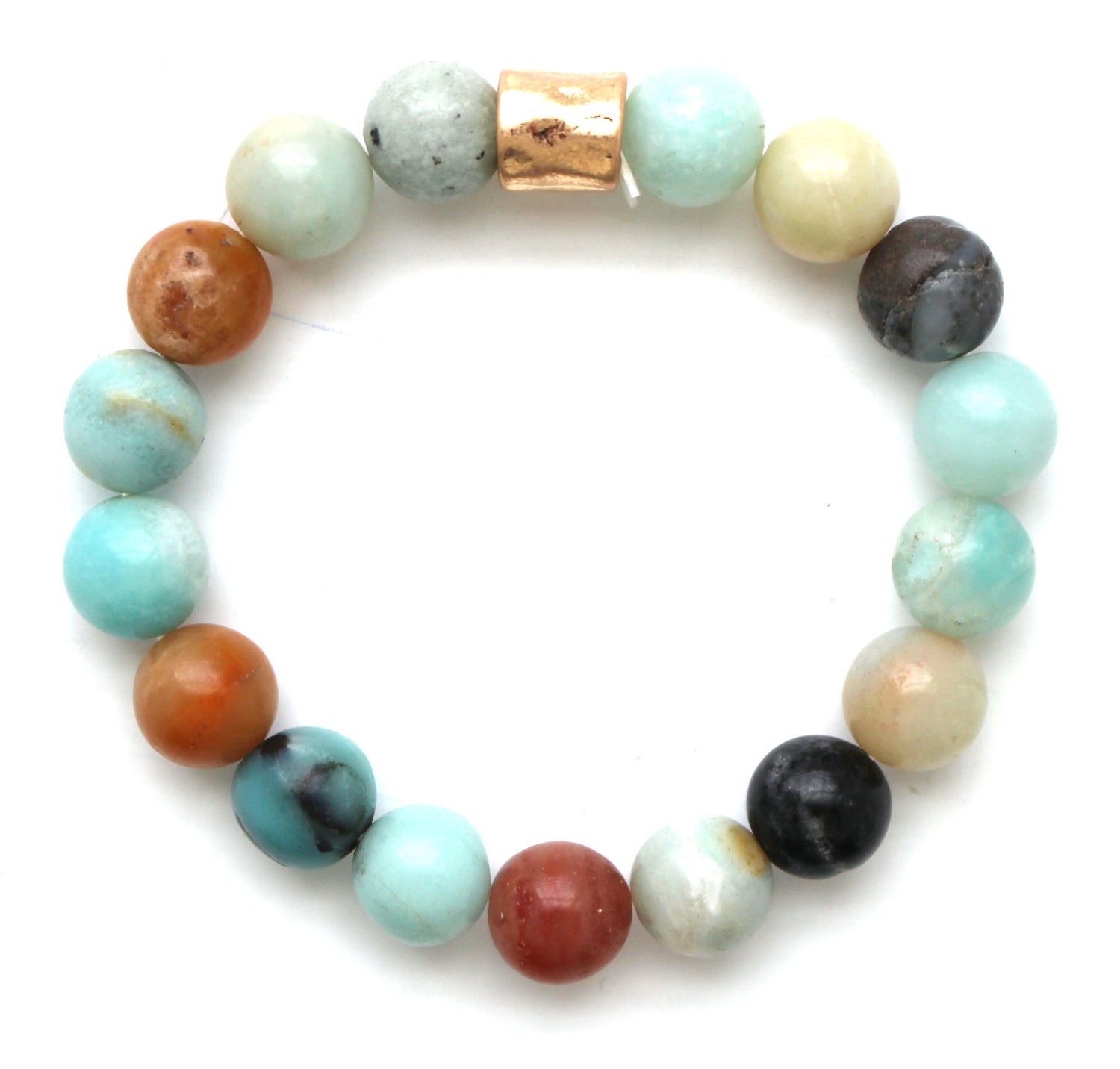 Beaded Stretch Bracelet- Multi
