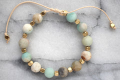 Beaded Thread Bracelet- Multi