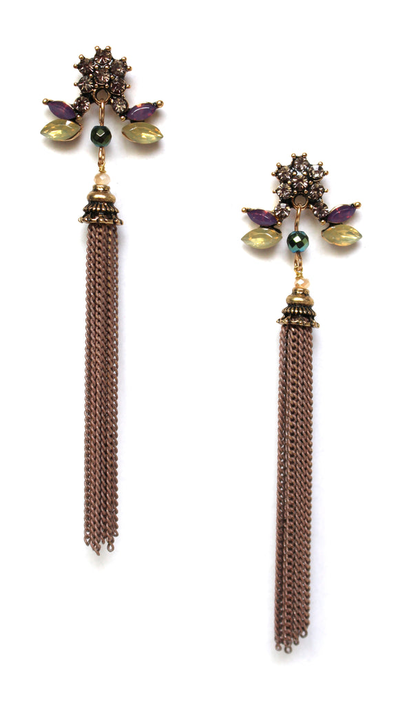 Viola Jane Tassel Earrings