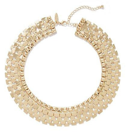 Chloe Shine Collar Necklace- Gold