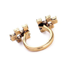 Izzy Open Cocktail Ring- Size 7