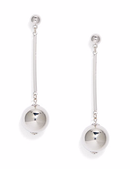 Natalia Drop Earrings- Silver