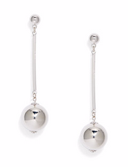 Natalia Drop Earrings- Silver