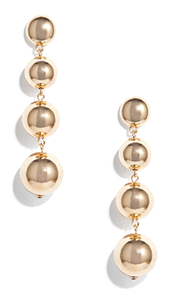 Sabrina Drop Earrings- Gold