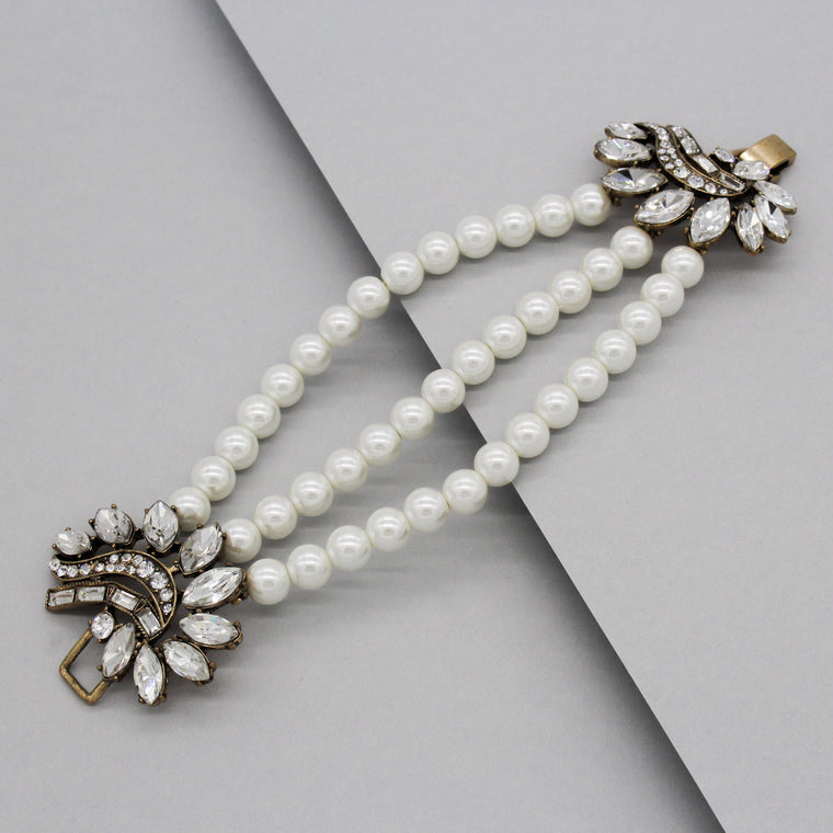 Gianna Heirloom Pearl Bracelet