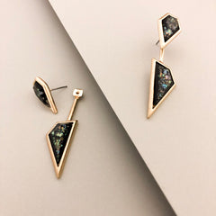 Midnight Illusions Ear Jacket Earrings