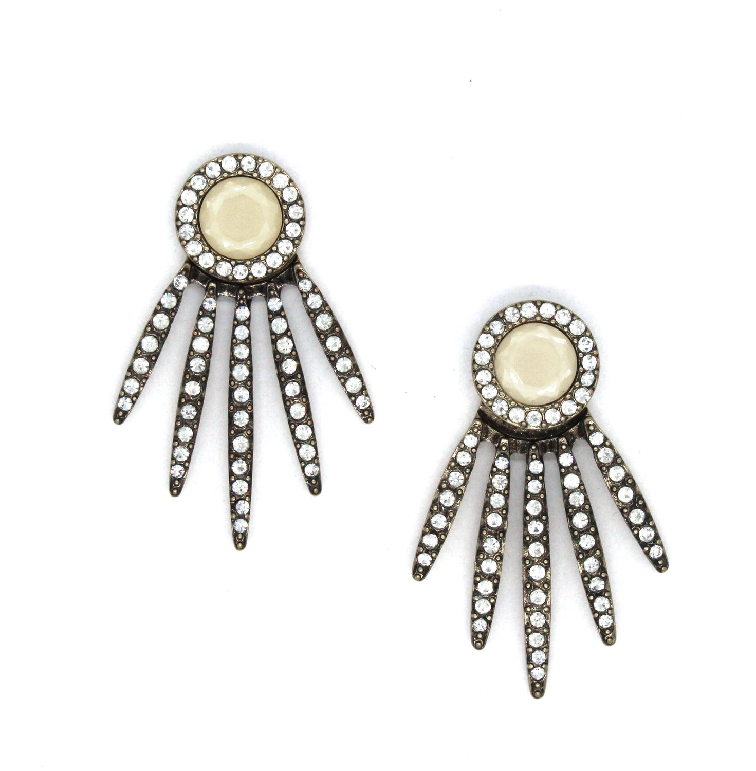 Whitney Spike Ear Jacket Earrings