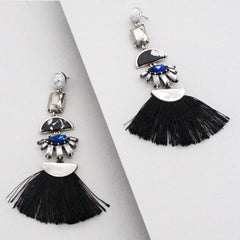 Marble Moon Glitz Earrings