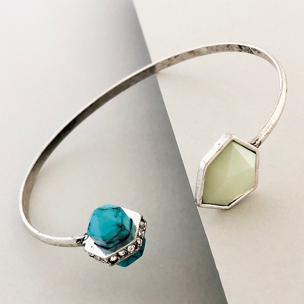 Pacific Turquoise Cuff Bracelet
