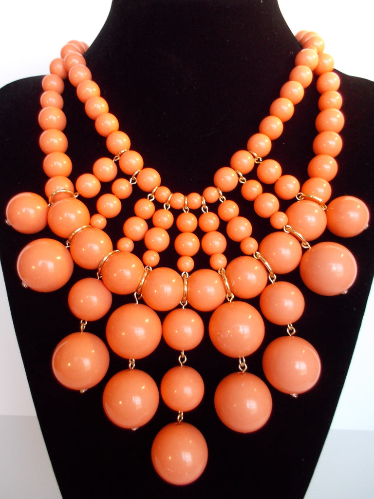 Bauble Bib Statement Necklace