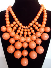 Bauble Bib Statement Necklace